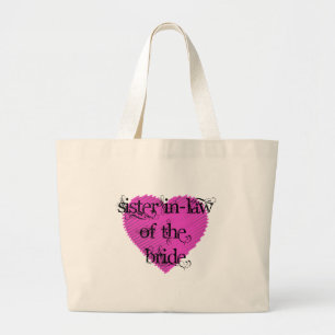 Zuster van de Bride Grote Tote Bag