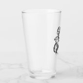 Zuster van de bruidegom glas (Rechts)