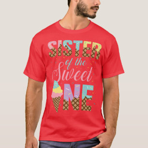 Zuster van de zoete oneIce Cream Lovers Sweetie Gi T-shirt