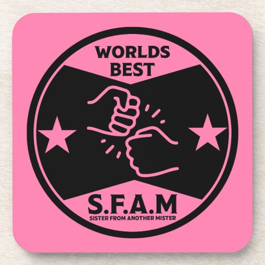 Zuster van een andere meneer bier onderzetter (Voorkant)