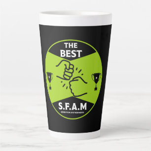 Zuster van een andere meneer latte mok