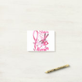 Zuster van een dragonfly-borstkanker van de Warrio Post-it® Notes (Op bureau)