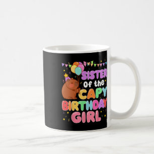 Zuster van het Capy Verjaardagsmeisje Capybara Fam Koffiemok