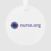 Zuster Veins Acrylversiering, Cirkel Ornament (achterkant)