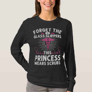 Zuster voor vrouwen koelen deze prinses draagt sch t-shirt