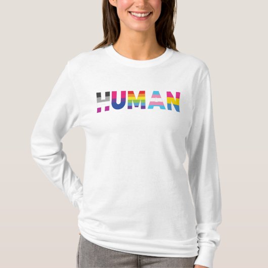 Zuster Wives® - Humaan Pullover Sweatshirt voor vr (Voorkant)