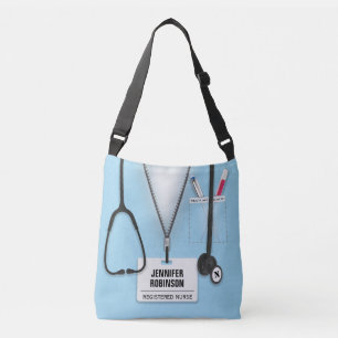 Zuster, zorgverlener, voedingszak crossbody tas