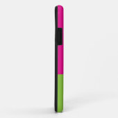 Zusterleven Roze Groene Monogram Case-Mate iPhone Case (Achterkant/rechts)