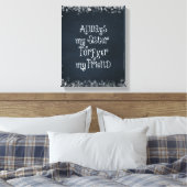 zusterofferte canvas afdruk (Insitu (Slaapkamer))