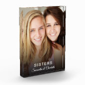 zusters aangepaste foto aangepast fotoblok (Links)