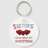 Zusters Heartstrings Sleutelhanger (Voorkant)