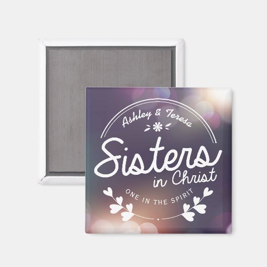 Zusters in Christus Magneet (Voorkant / Achterkant)