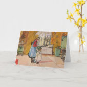 Zusters - Koket van Carl Larsson Kaart (Gele Bloem)