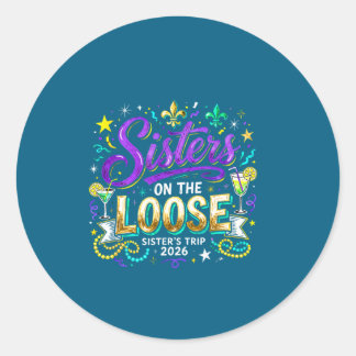 Zusters Losse Reis 2026 Dinsdag Ronde Sticker