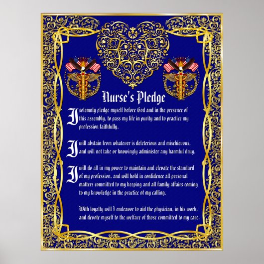 Zuster's Pledge Poster (Voorkant)