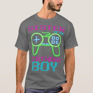 Zusters van deze Birthday Boys Matching Video Game T-shirt