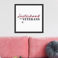 Zusters van Veteranen Militaire Trots Design