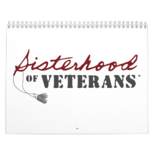 Zusters van Veteranen Militaire Trots Design Kalender
