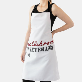 Zusters van Veteranen Militaire Trots Design Schort