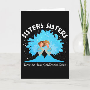 Zusters Witte Kerst Film 1954 Kerstmis Sneeuw Pyja Kaart