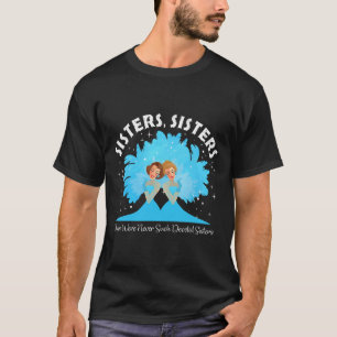 Zusters Witte Kerst Film 1954 Kerstmis Sneeuw Pyja T-shirt