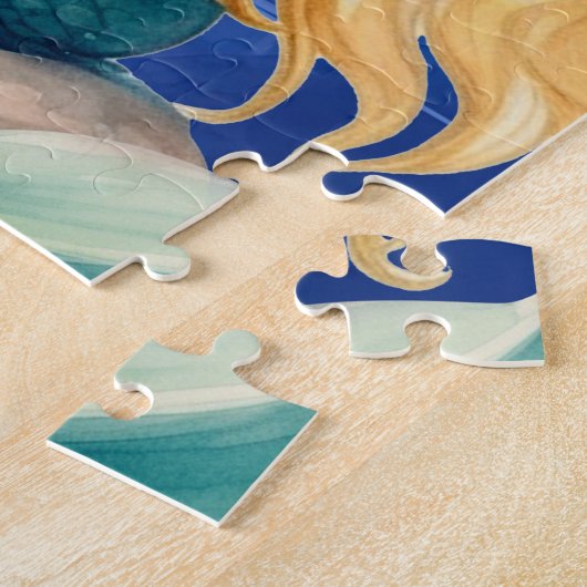 Zusters zijn speciale puzzel legpuzzel (Zijkant)