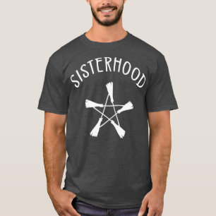 Zusterschap Broomstick Pentagram Cheeky Witch T-shirt