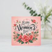 "Zusterschap gevierd" Kaart (Staand voorkant)