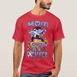 Zuur Reflux Bewustzijn Moeder vechter rommelig bro T-shirt