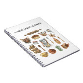 Zuurdeeg bakker notitieboek, recept notitieboek (Rechterzijde)