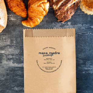 Zuurdeeg Brood Cottage Law Baking Ingrediënten Rubberstempel