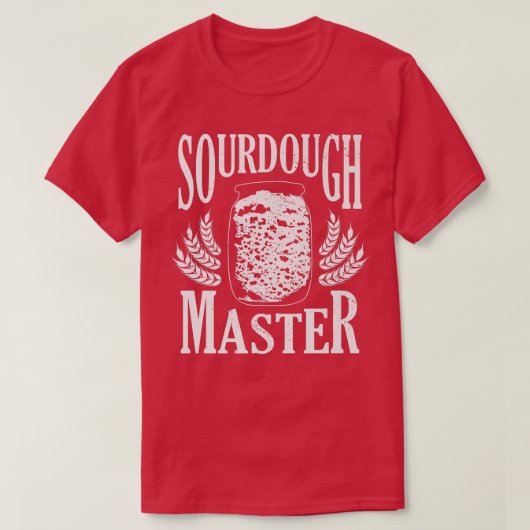 Zuurdeeg Masterbloem Waterbakkerij B T-shirt (Design voorkant)