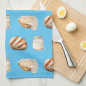 Zuurdesem Patroon Keuken Handdoek (Quarter Fold)