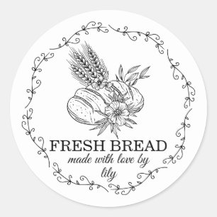 Zuurdesembrood Bakken Ronde Sticker