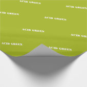 Zuurgroen Cadeaupapier (Hoek)