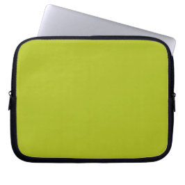 Zuurgroen (vaste kleur) laptop sleeve