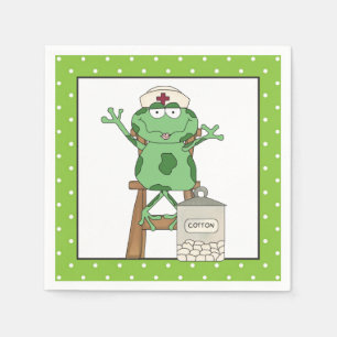 Zuurkikkerpapier servetten