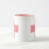 Zuurkruis met aangepaste kleuren mok (Midden)