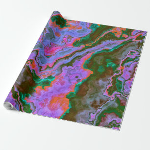 Zuurmarmerpapier Cadeaupapier