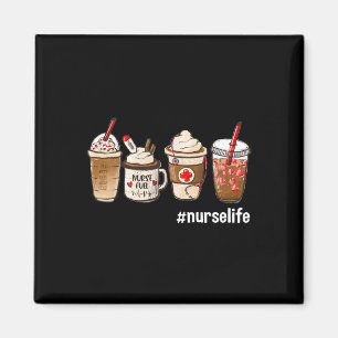 Zuurstofzout Funny Coffee Verpleegkundigen Brandst Magneet