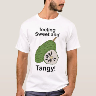 Zuurzak Vruchten Voelen Zacht Zoet Tropisch Feest T-shirt