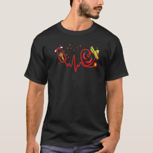 Zuurzame hartslag Maracas Sombrero Stethoscoop Cin T-shirt