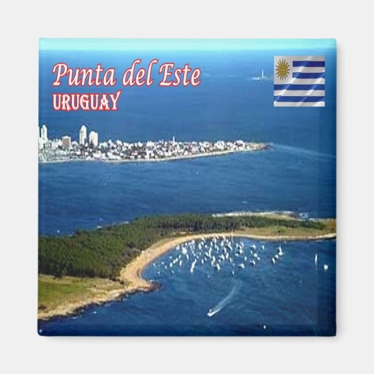 ZUY005 URUGUAY, Punta del Este, Fridge Magneet (Voorkant)