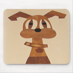 ZV- Cute funky dog mousepad Muismat