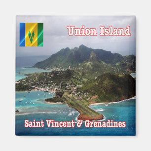 zVC012 SAINT VINCENT GENADINE, Union Island,Fridge Magneet