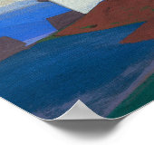 Zvenigorod door Nicholas Roerich Poster (Hoek)