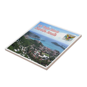 zVI015 CHARLOTTE AMALIE, Maagdeneilanden, Tegeltje