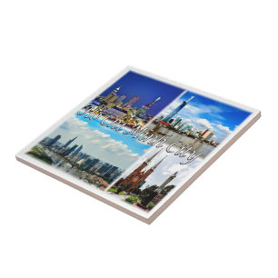 zVN013 HO CHI MINH City SAIGON, Mosaic Tegeltje