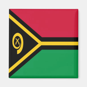 zVU001 VANUATU FLAG, Oceanië, Fridge Magneet
