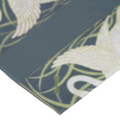 zwaan art nouveau twee zwanen tafelkleed (Gekanteld)